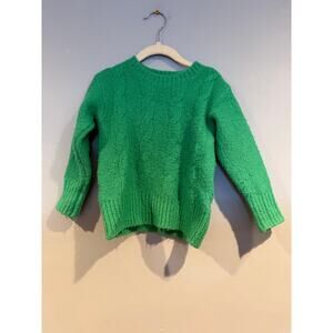 Crewcuts Kids Green Knit Sweater – Size 3